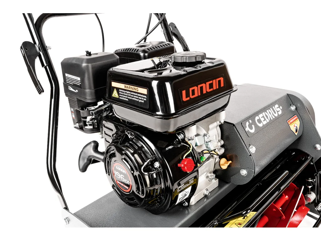 Hahn & Sohn Cedrus SM50 – Benzin-Spindelmäher mit Antrieb, Loncin G200F-Motor – Bild 13