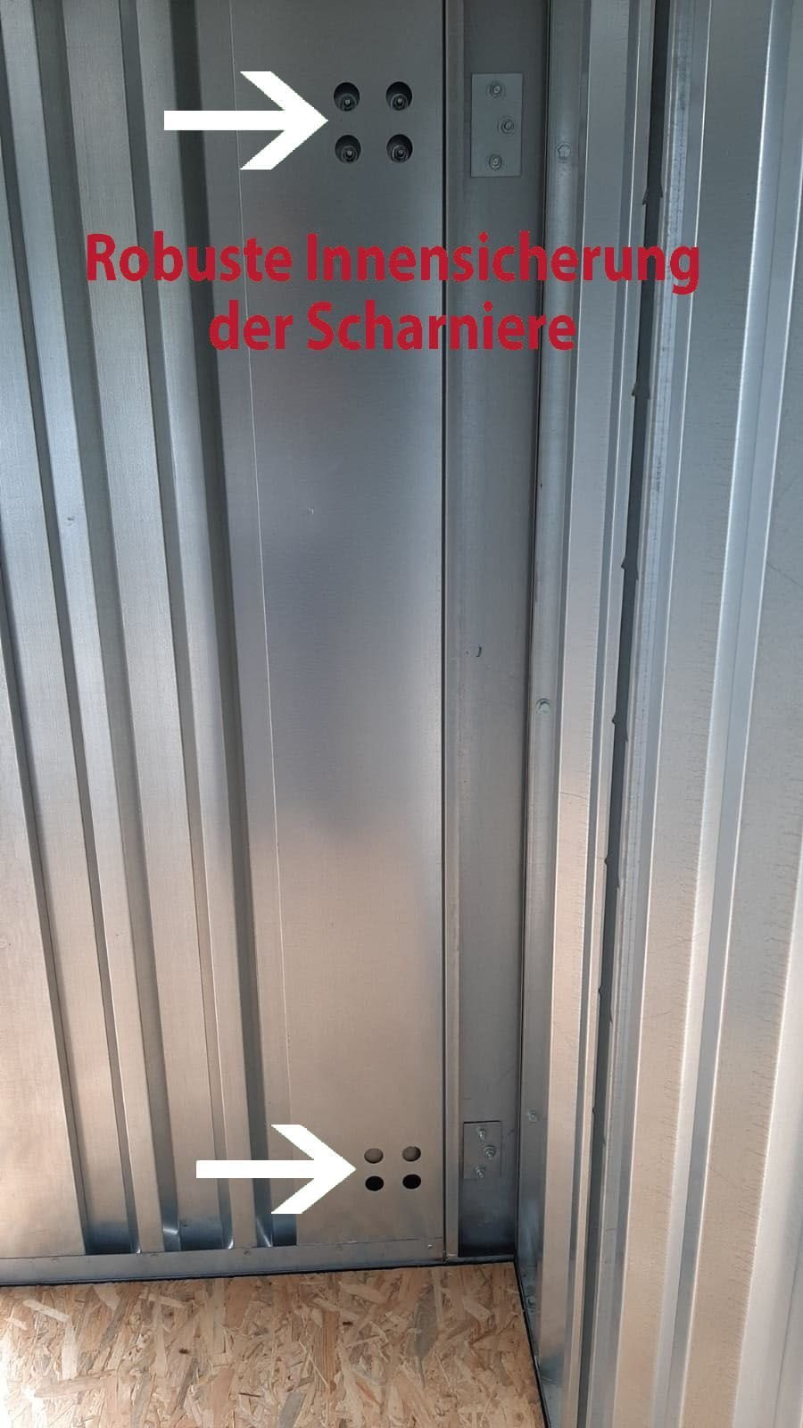 Materialcontainer MC4 lackiert RAL 7040 Fenstergrau H 2090 x B 2142 x T 3882 mm Tür stirnseitig einflügelig – Bild 7